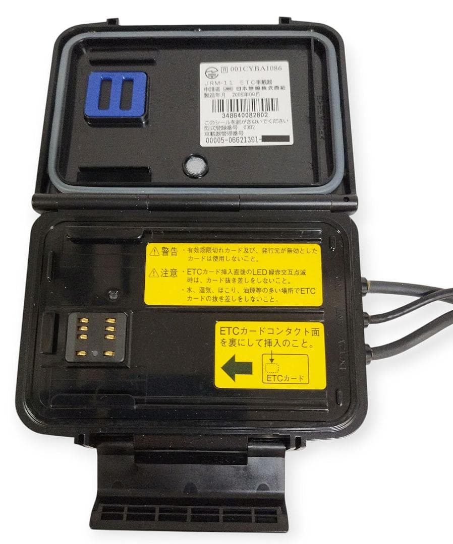 オートバイ用 二輪用 日本無線ETC JRM-11 管BI12