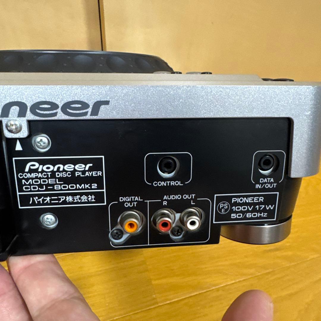 Pioneer CDJ-800MK2 シルバー
