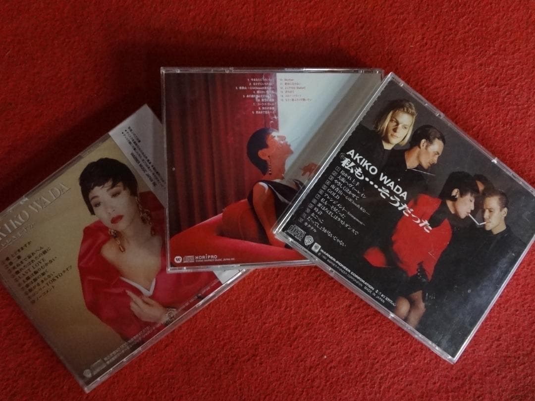和田アキ子　CDアルバム３枚セット