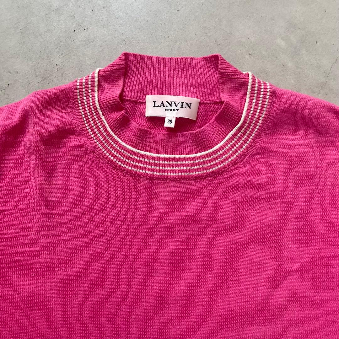 LANVIN SPORT ランバンスポール クルーネック ニットセーター