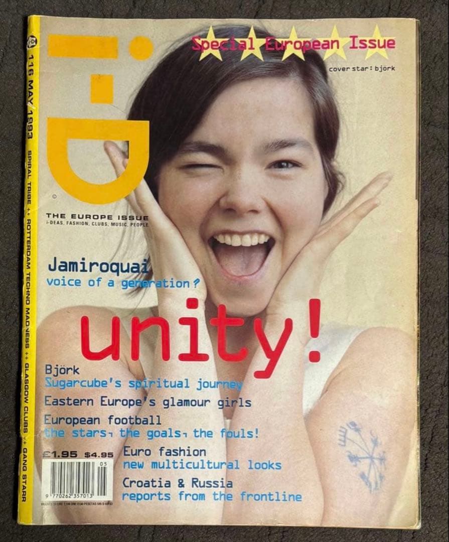 i-D Magazine May 1993 Bjork ビョーク表紙