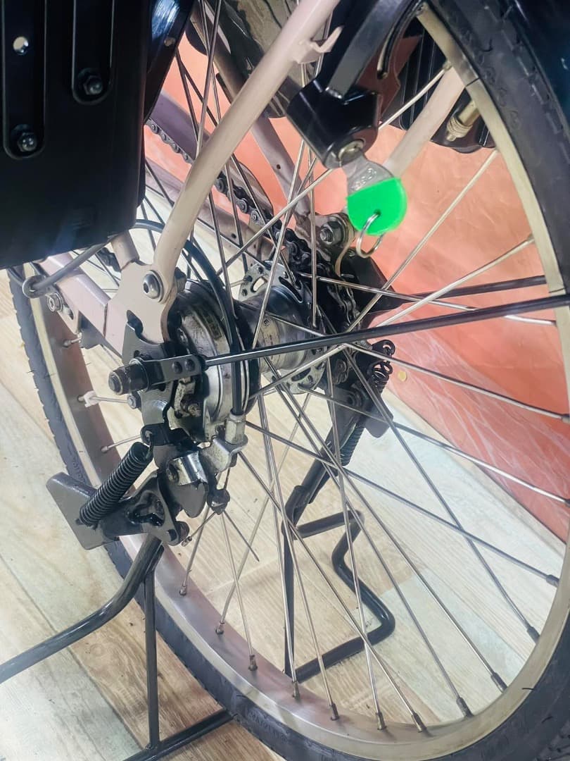 22インチ！ギュット⭐️12AHパナソニック子供乗せ電動アシスト自転車Y3118