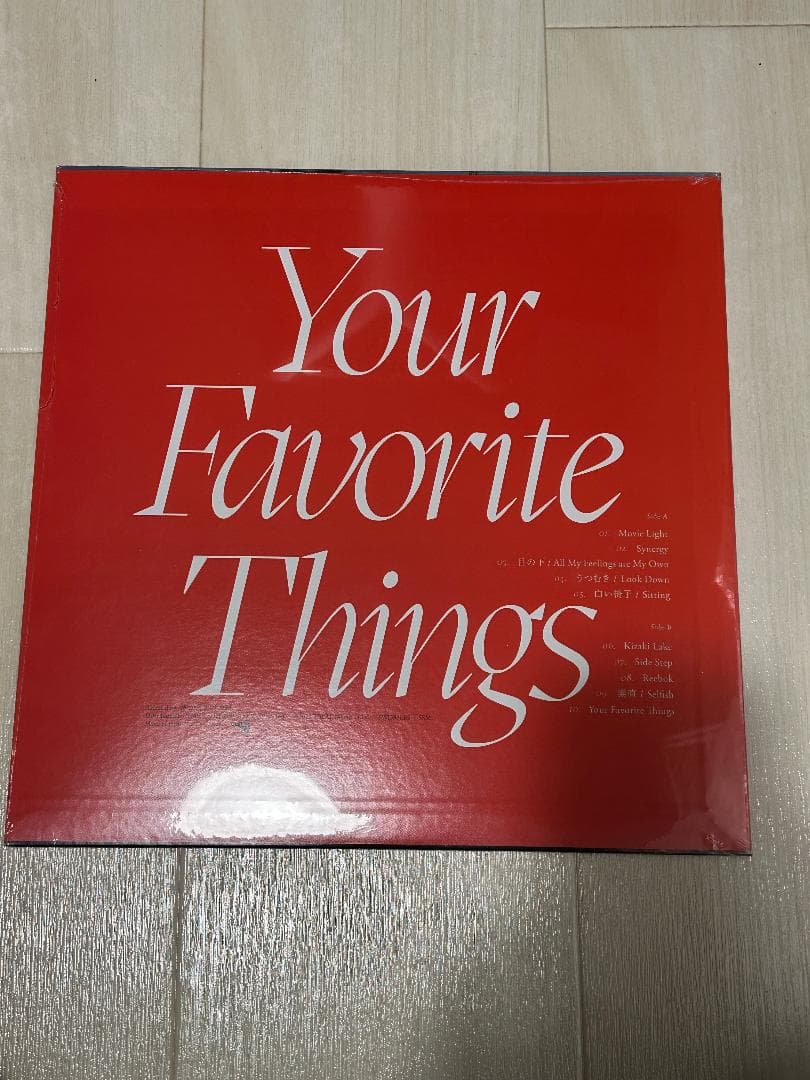 1stプレス 柴田聡子 / Your Favorite Things レコード