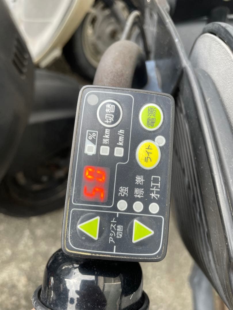 アンジェリーノ　電動自転車　チャイルドシート　急速充電器付き