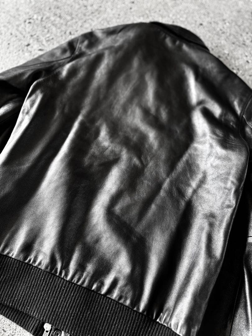 URBAN RESEARCH A-2 レザー ボンバージャケット ラムレザー