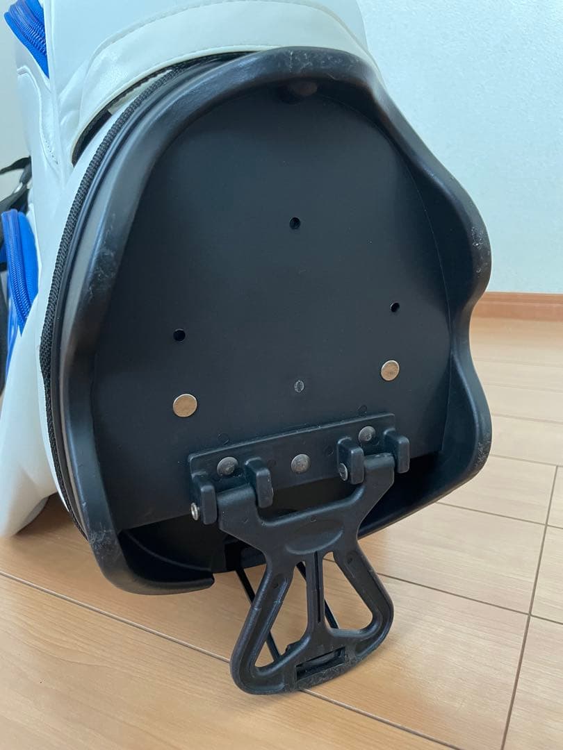 パーリーゲイツ スタンド式キャディバッグ (白/青)