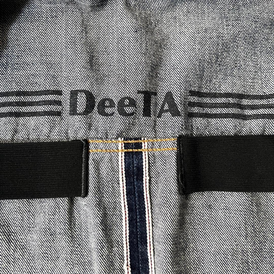 DeeTa ディーティーエー デニムジャケット セルビッチ Mサイズ 赤耳
