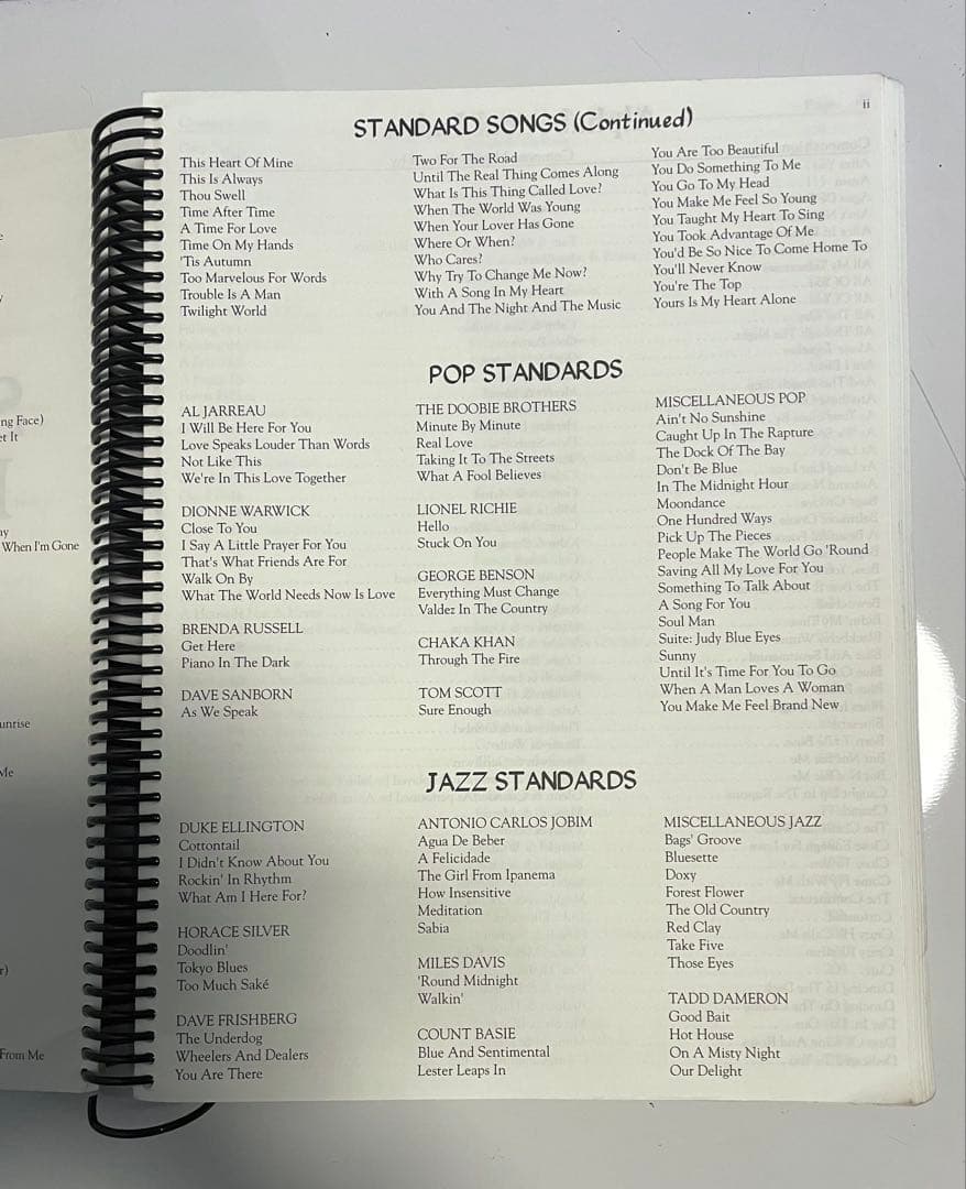 アート・デザイン・音楽 The Standards Real Book (C Version)
