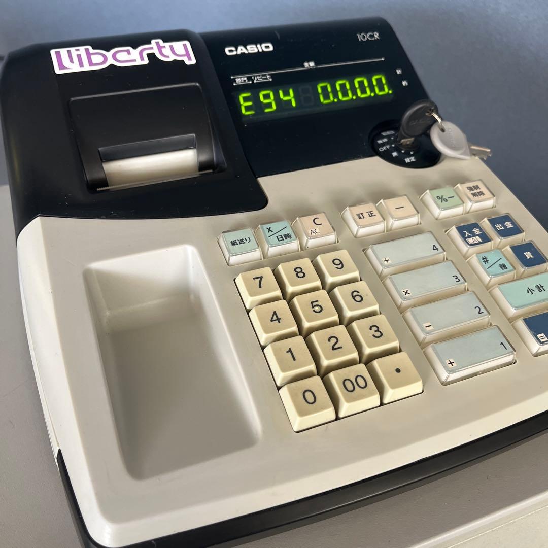 CASIO　カシオ　レジスター　10CR ジャンク品