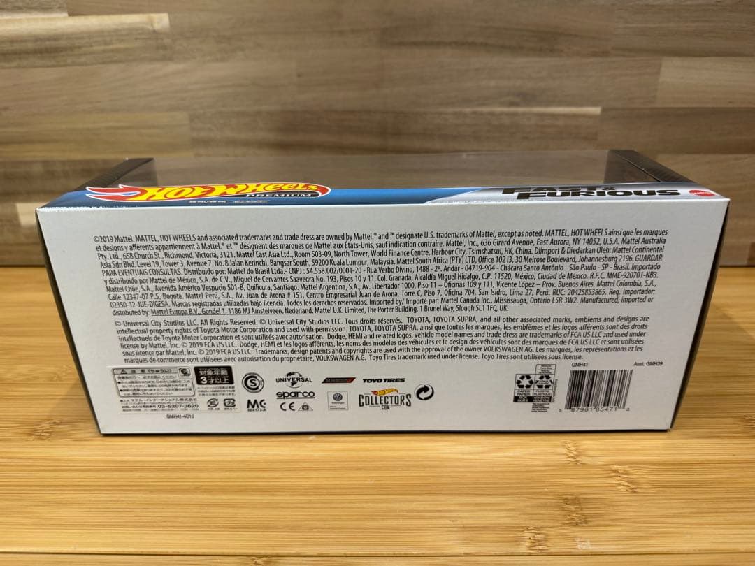 HotWheels　PREMIUM　ワイルド・スピード　ミニカー4台セット