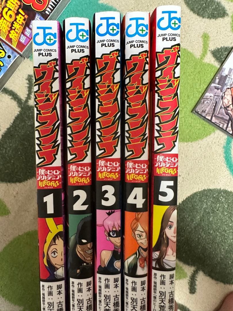 [合計46冊]僕のヒーローアカデミア 39冊＋映画特典2冊＋ヴィジランテ5冊