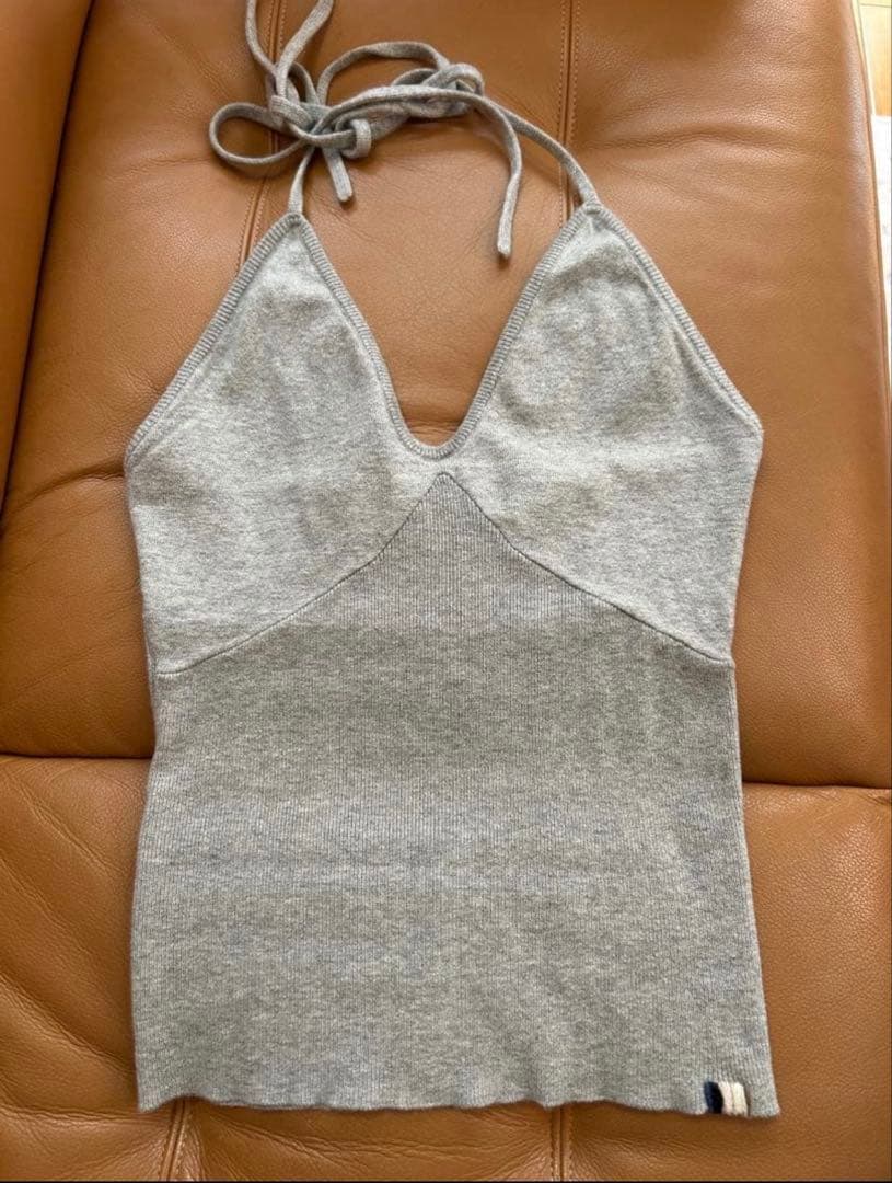 extreme cashmere n°349 plaza キャミ　ホルターネック