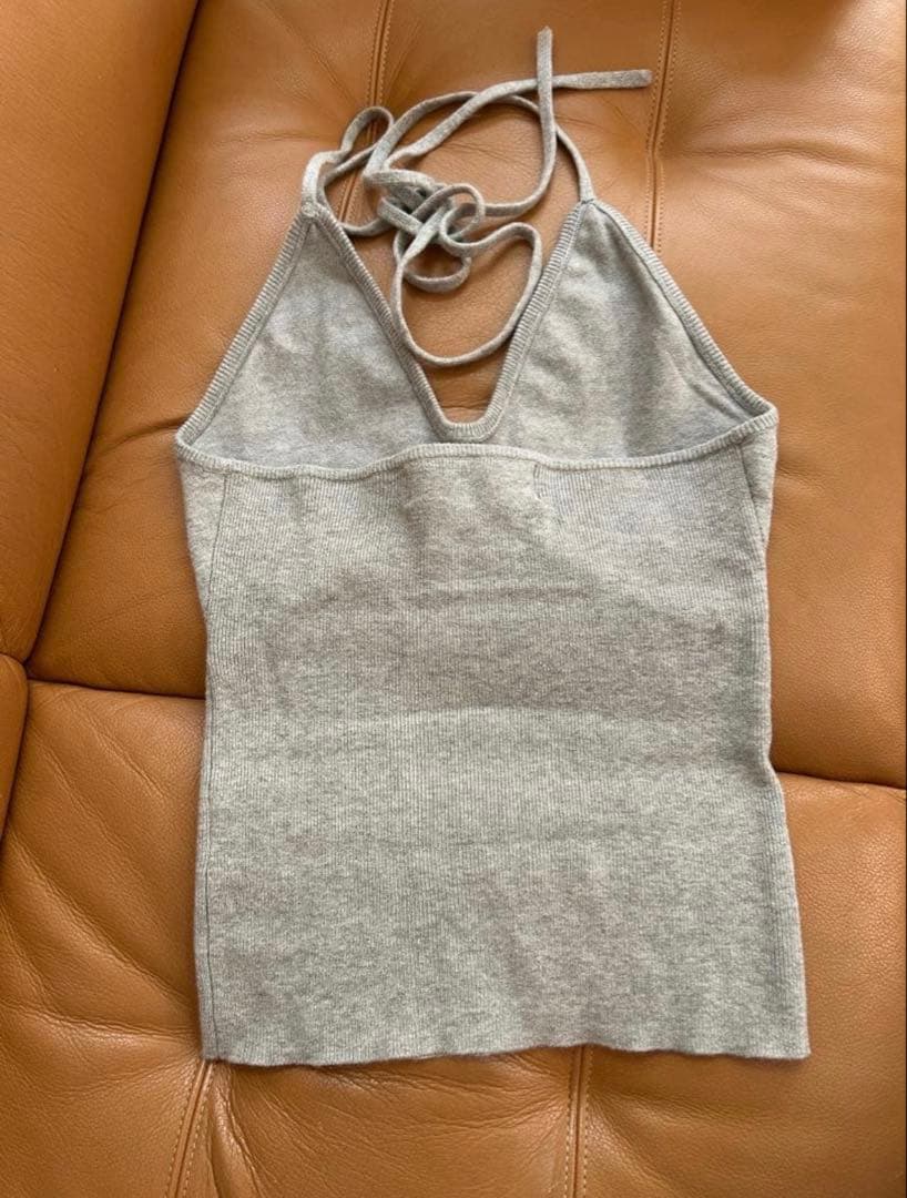 extreme cashmere n°349 plaza キャミ　ホルターネック