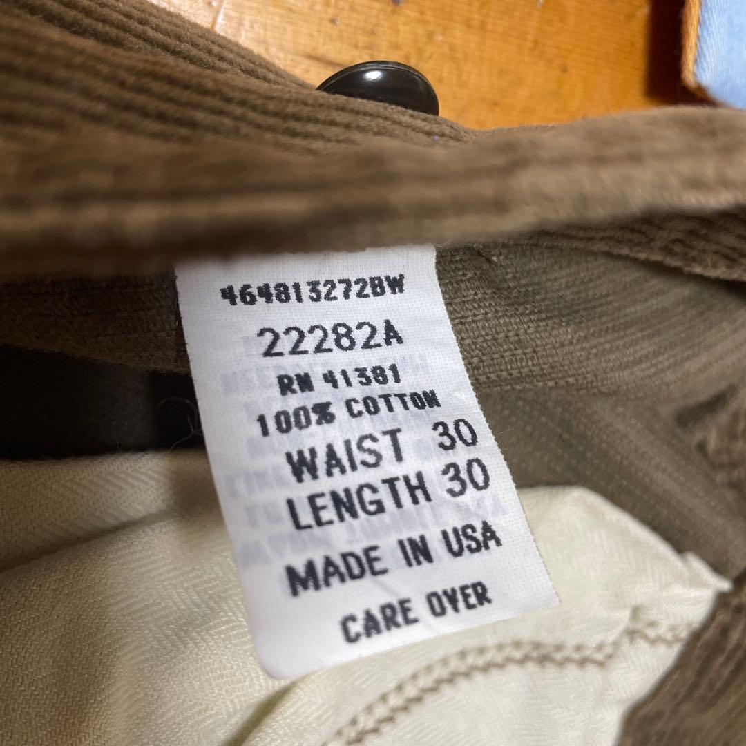 90s 三つ星タグRRL Ralph Lauren ブラウン カーゴパンツUSA