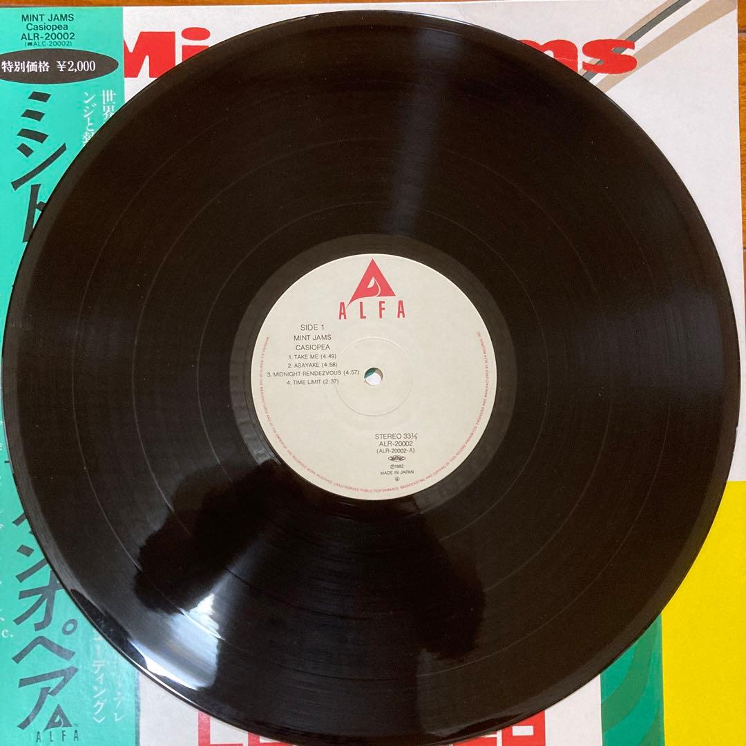 ミント・ジャム　カシオペア LP MINT JAMS Casiopea 国内盤
