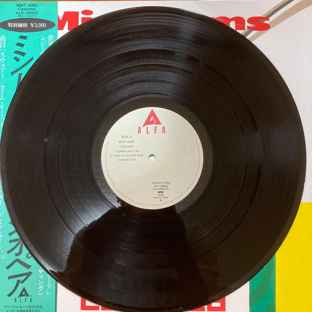 ミント・ジャム　カシオペア LP MINT JAMS Casiopea 国内盤