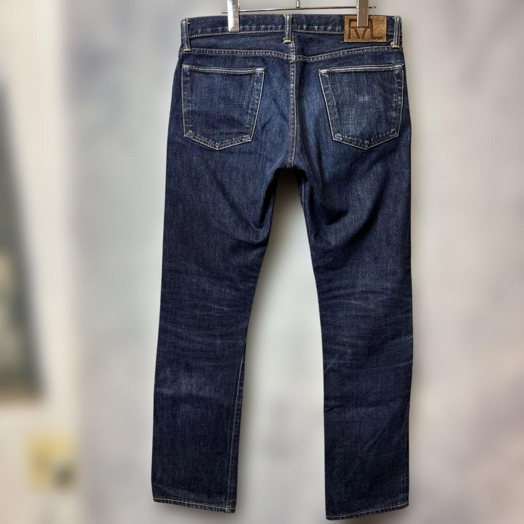 RRL w32 l32 紺　赤耳 ゴールデンサイズ