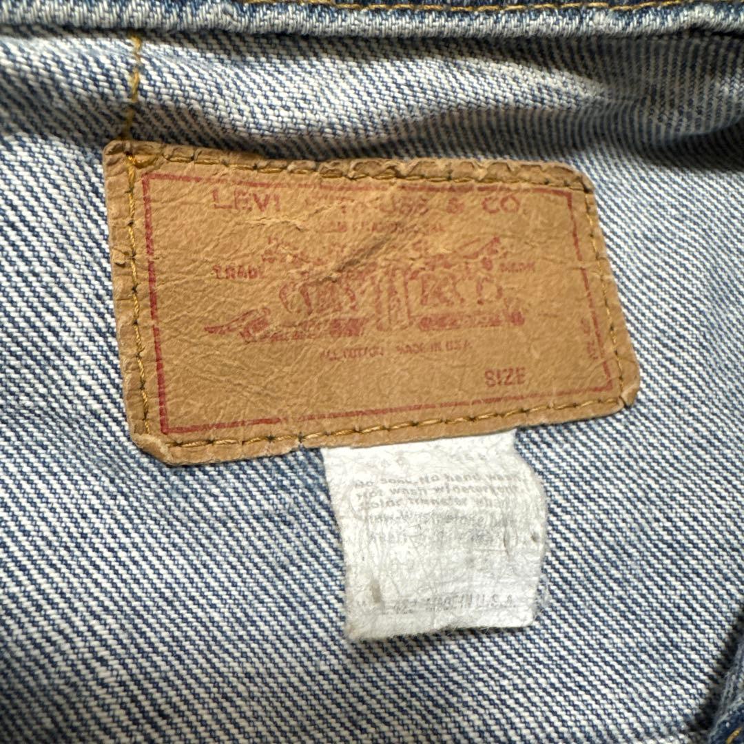 Levi’s デニムジャケット 4th 70505 0217 70’s ケアタグ