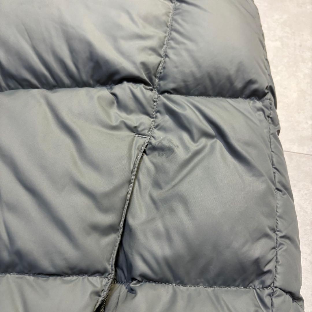 00s Eddie Bauer ダウンベスト 刺繍ロゴ EB700 XL