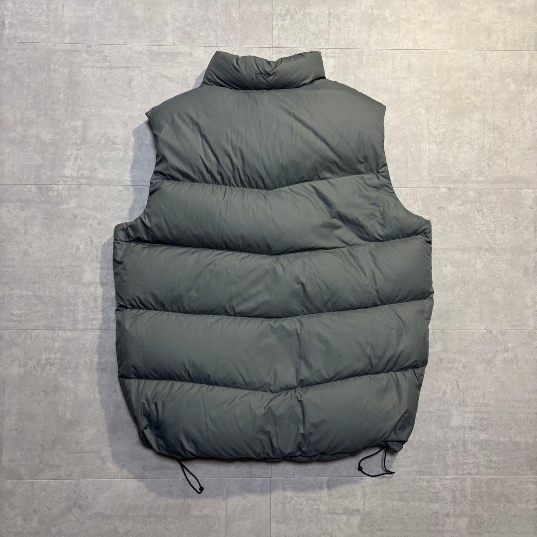 00s Eddie Bauer ダウンベスト 刺繍ロゴ EB700 XL