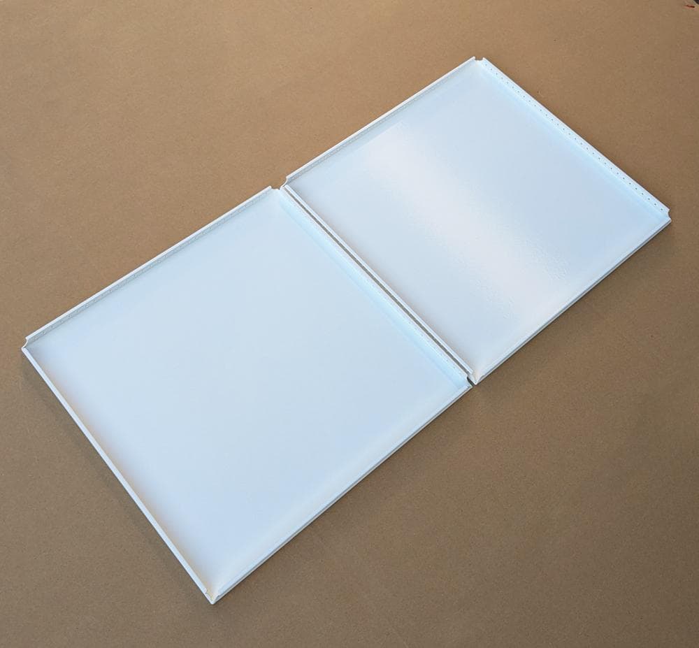 USMハラー用パーツ パネル 板 33.5x33.5cm 部品 パーツ 白 2枚