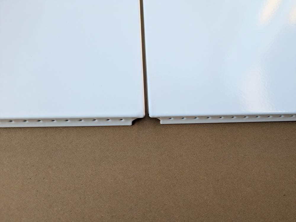 USMハラー用パーツ パネル 板 33.5x33.5cm 部品 パーツ 白 2枚