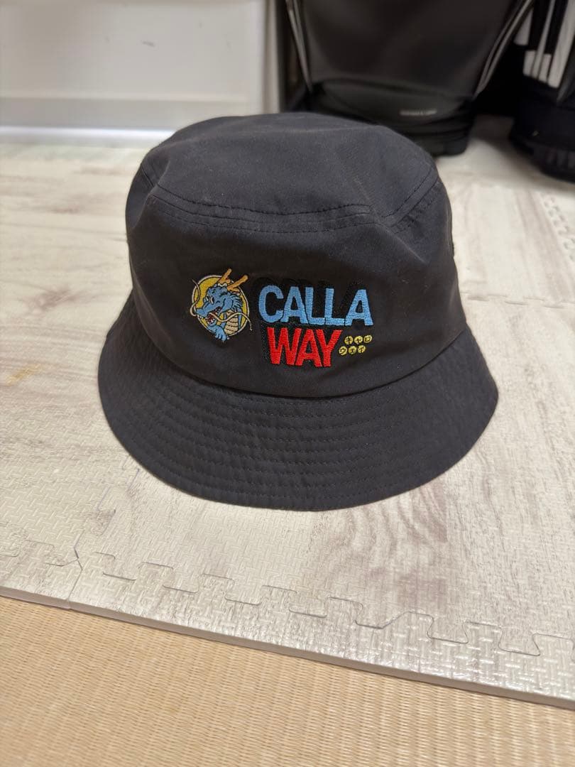 Callaway ドラゴンボール/ロゴ刺繍バケットハット