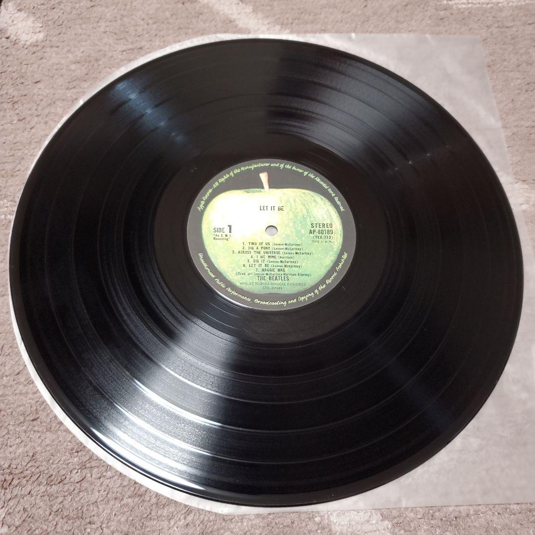 The Beatles LET IT BE フレーム付き