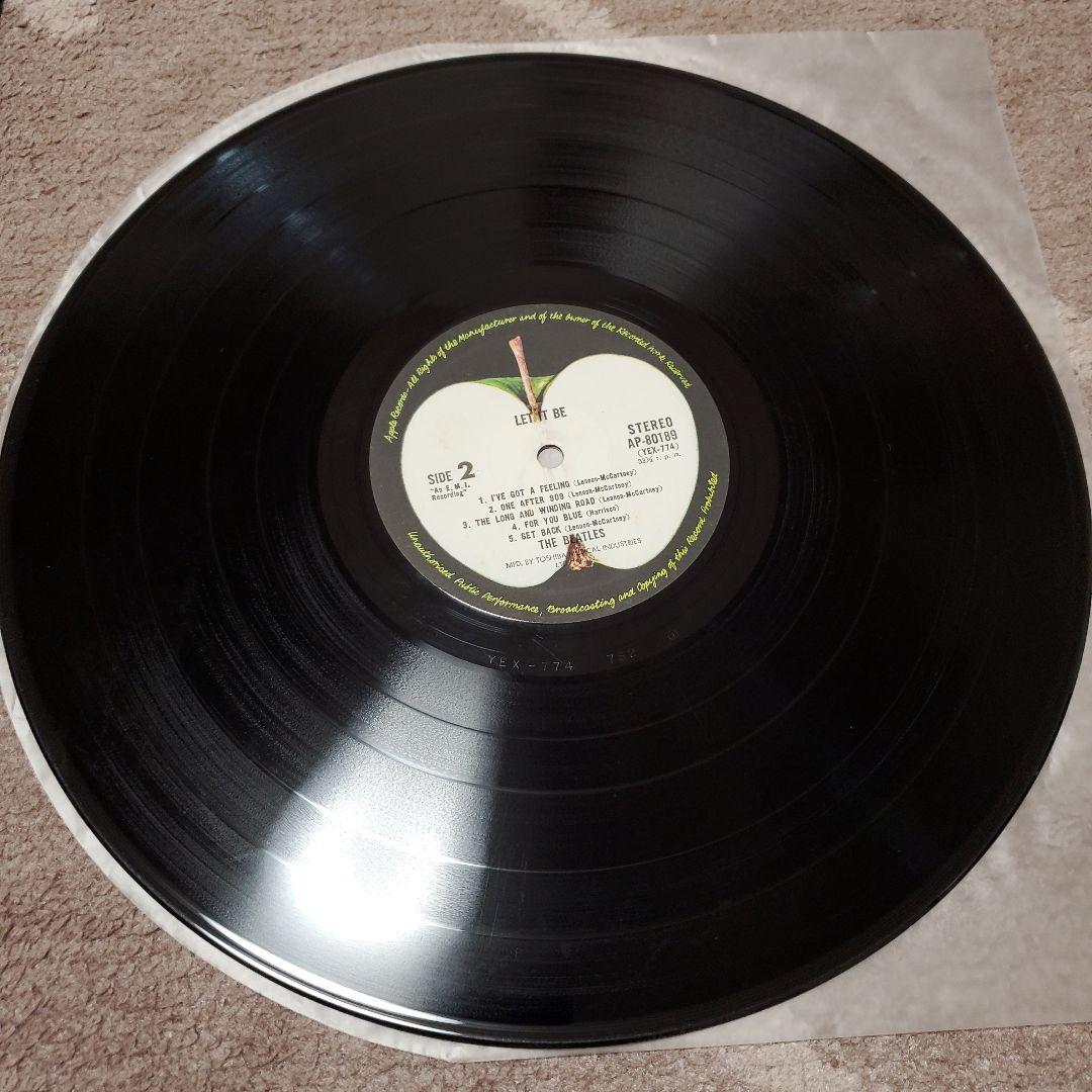 The Beatles LET IT BE フレーム付き
