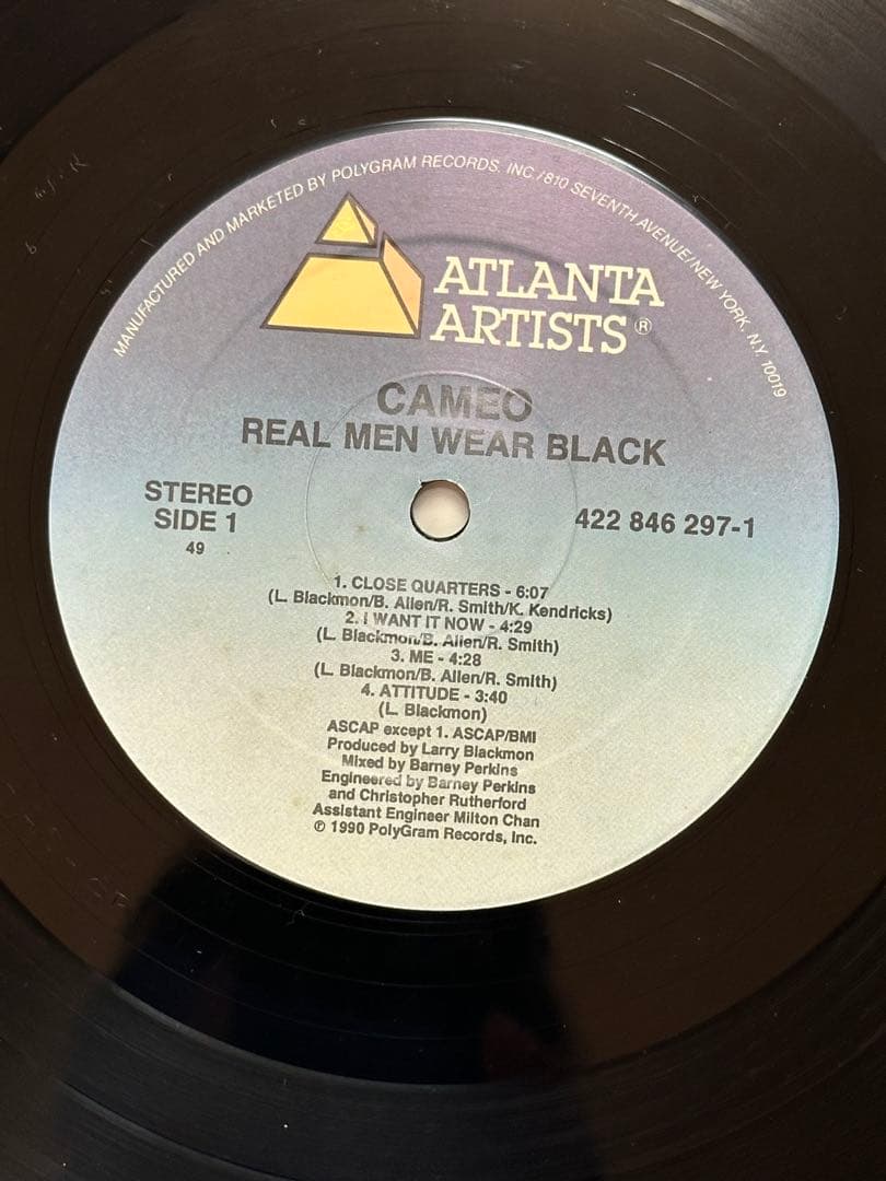洋楽 Cameo/Real Men Wear Black