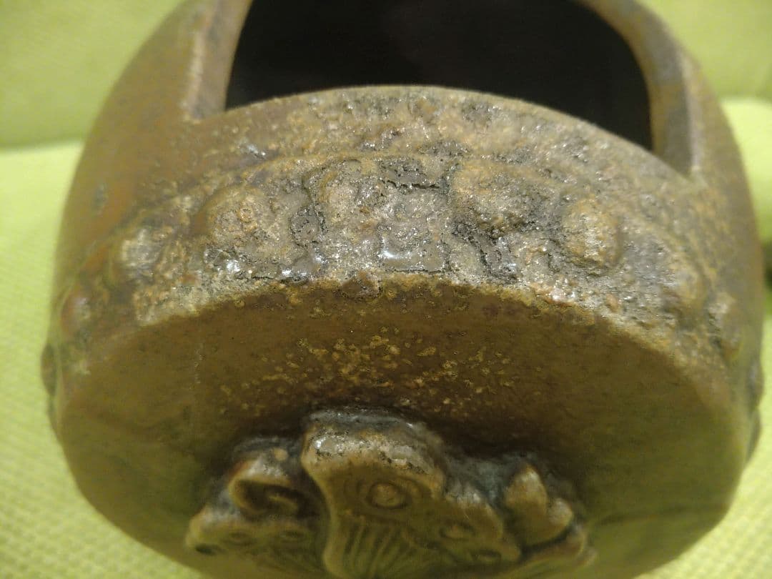 備前焼の鶏の香炉B6、№004、実用品、備前焼の香炉、コスパ品
