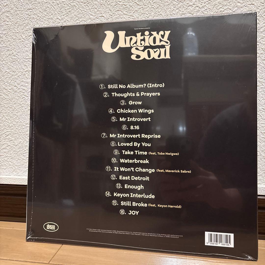 UKオリジナル盤 Samm Henshaw Untidy Soul レコード