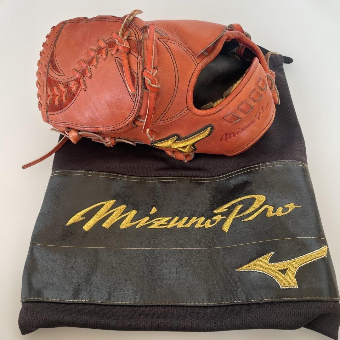 【最高級】MizunoPro 硬式 投手 左投げ グラブ ジェネラルキップレザー