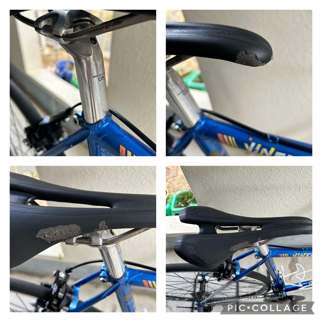 チビ丸メリー VINER 105 クロモリ スチール ロードバイク