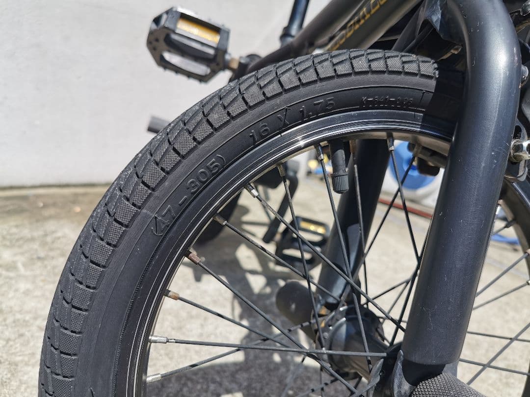 BMX キッズ ARESBIKES STN 16インチ ブラック【手渡し】