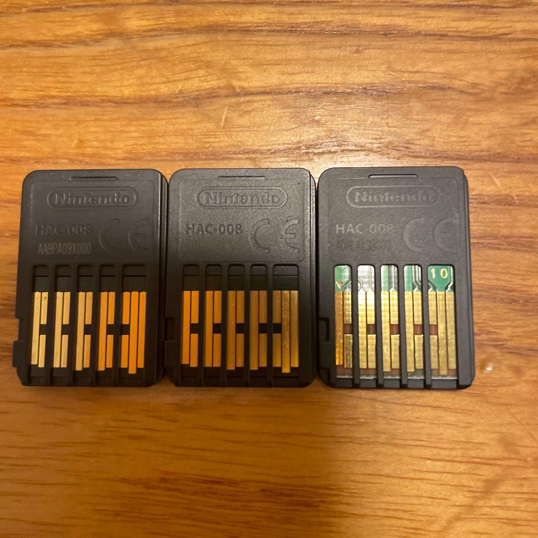Switchカセットセット3種 マリオカート スプラトゥーン3 マリオ