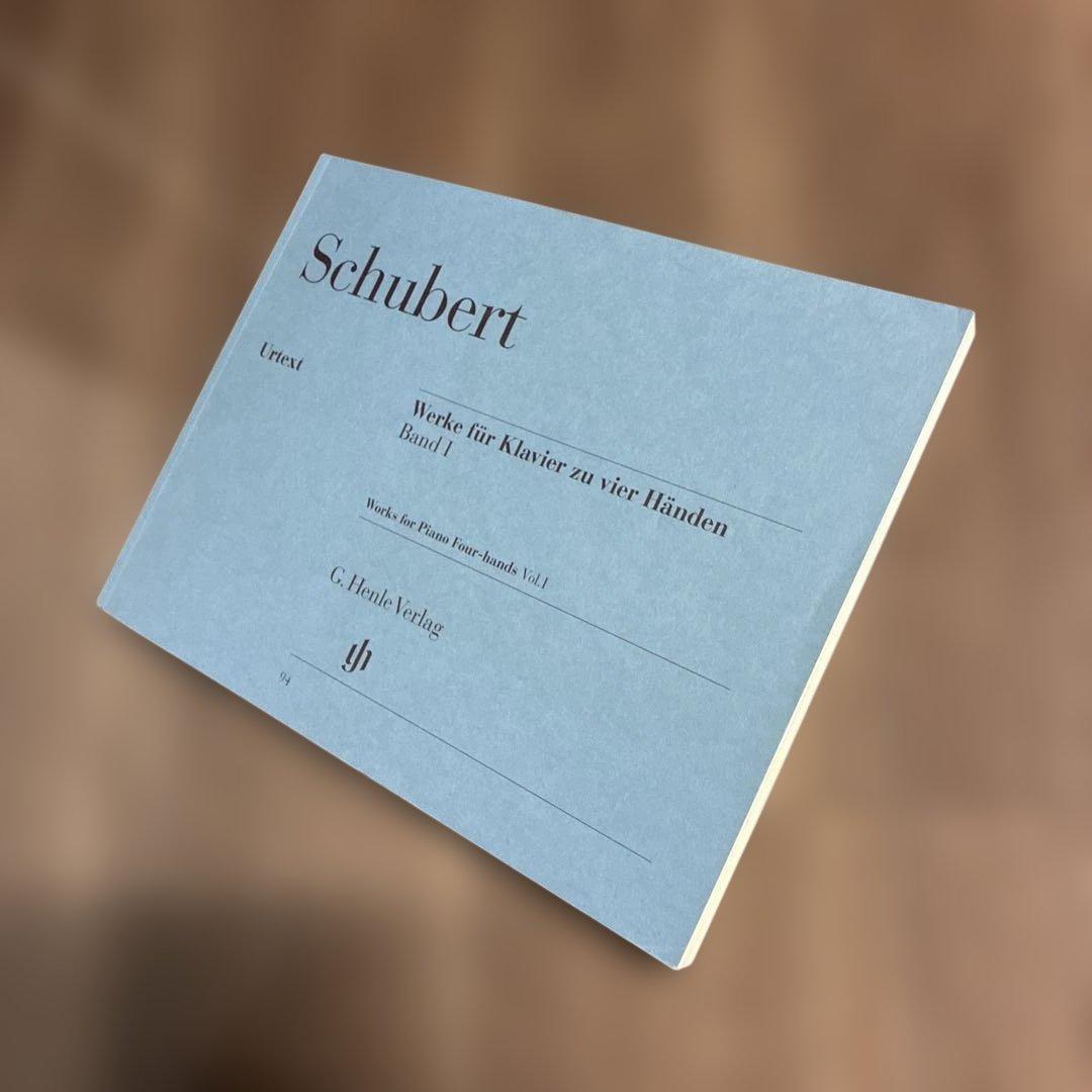 Schubert/4手ピアノ作品集Band I <原典版> HENLE
