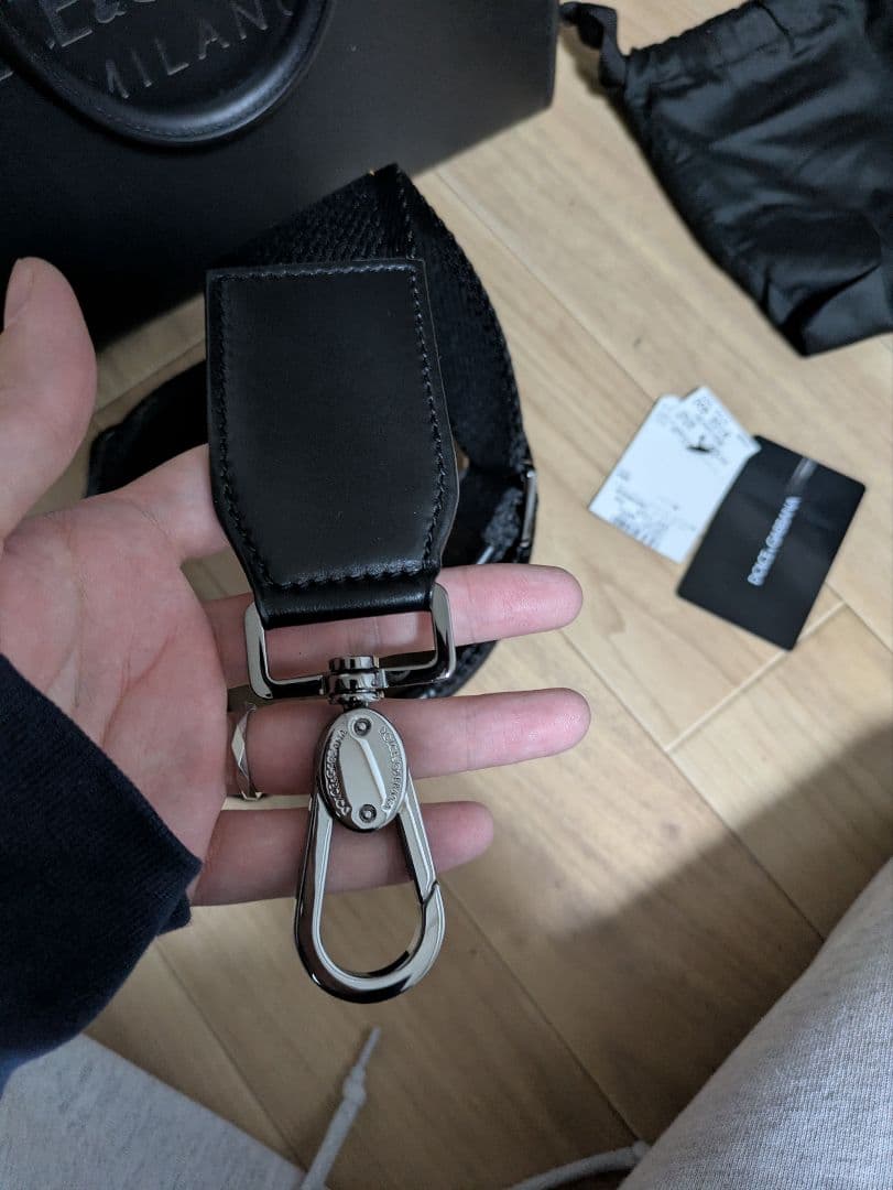 DOLCE & GABBANA ブラック トートバッグ