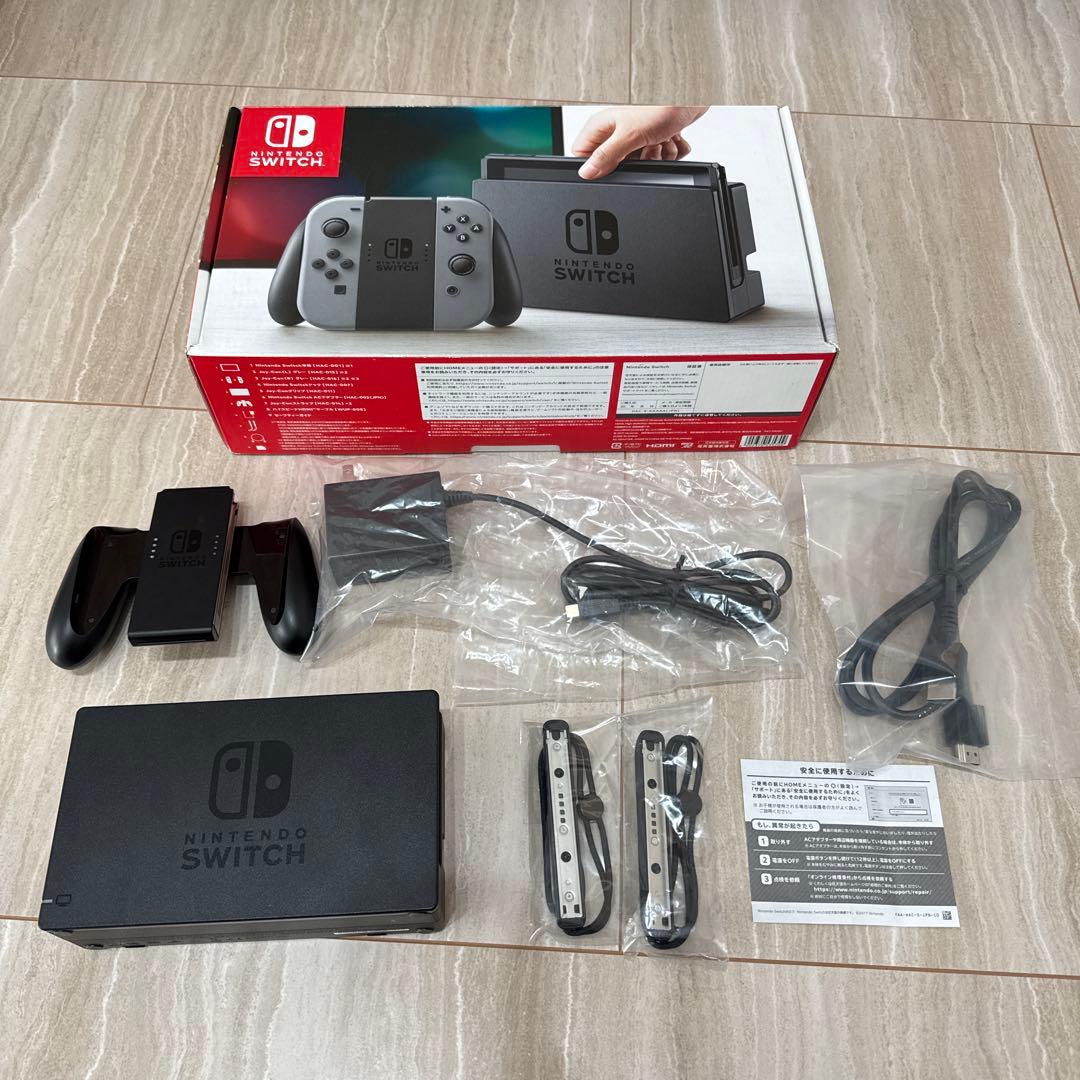 【動作確認済・初期化済】NintendoSwitch本体