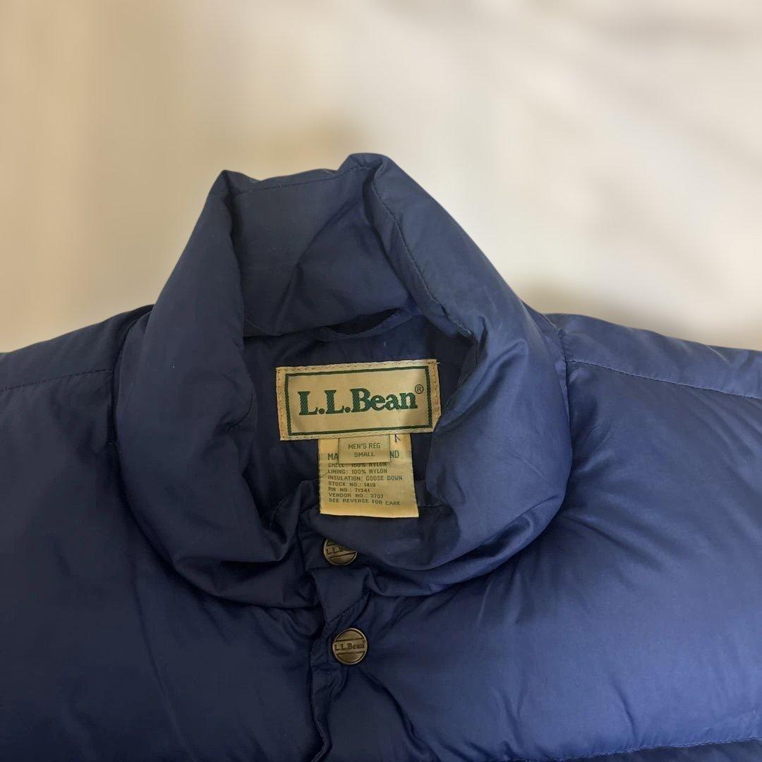 【専用】L.L.Bean ブルー　ダウンベスト