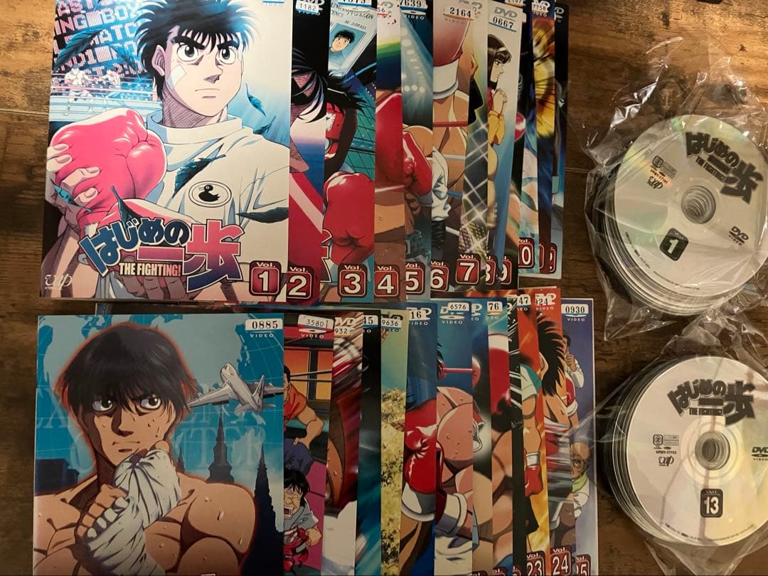 はじめの一歩 レンタルUP品　DVD全25巻セット
