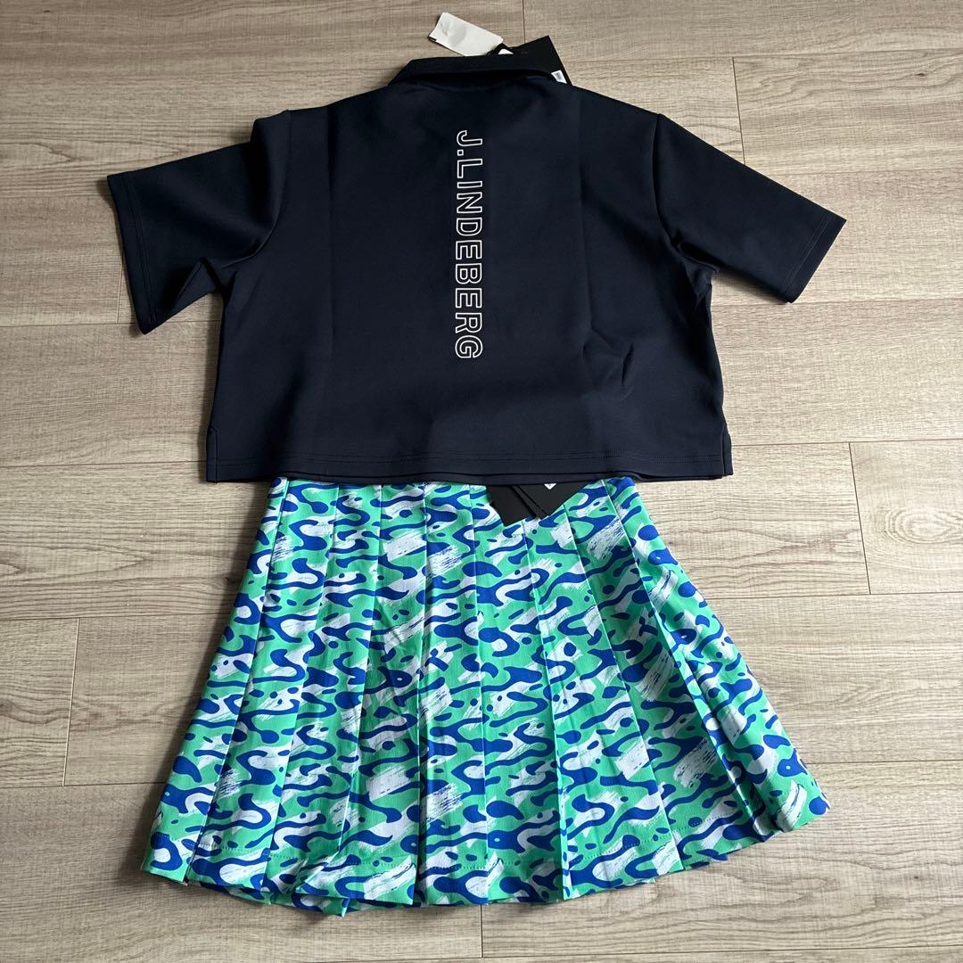未使用 jリンドバーグ ゴルフiris cropped ポロシャツスカート SS