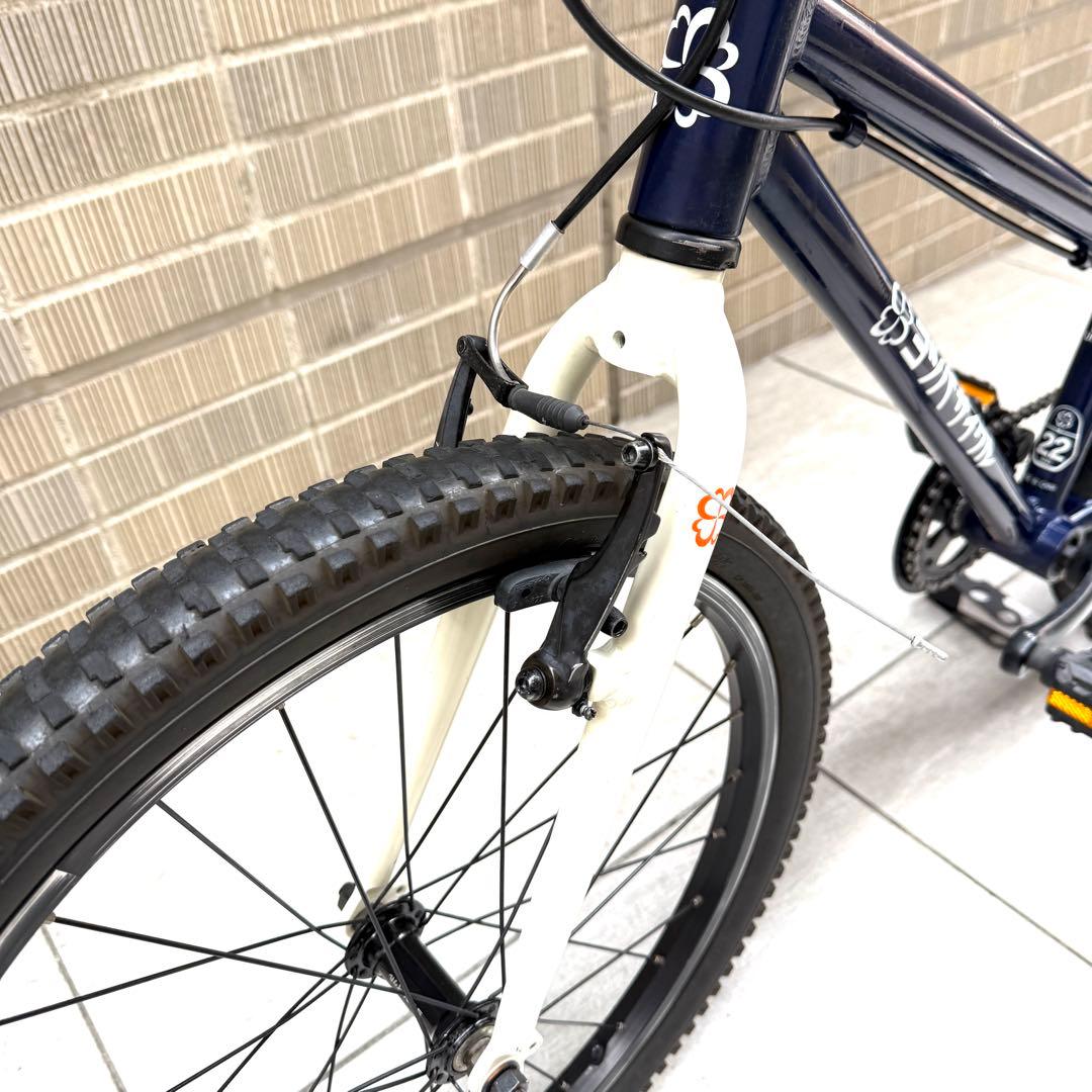 【洗車済】ヨツバサイクル ZERO22 22インチ キャプテンネイビー 軽量
