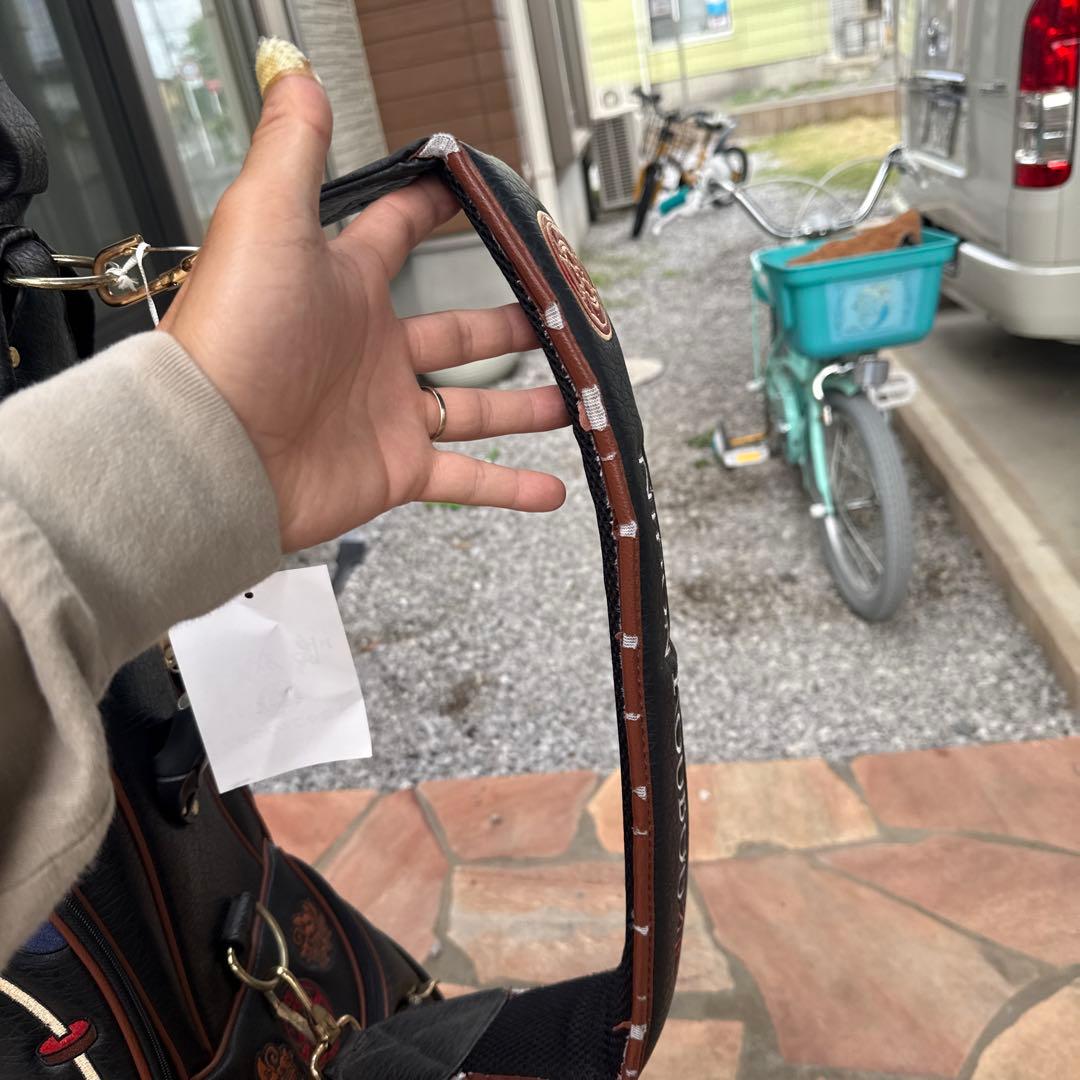 希少　日本工房　雅　風神雷神キャディバック