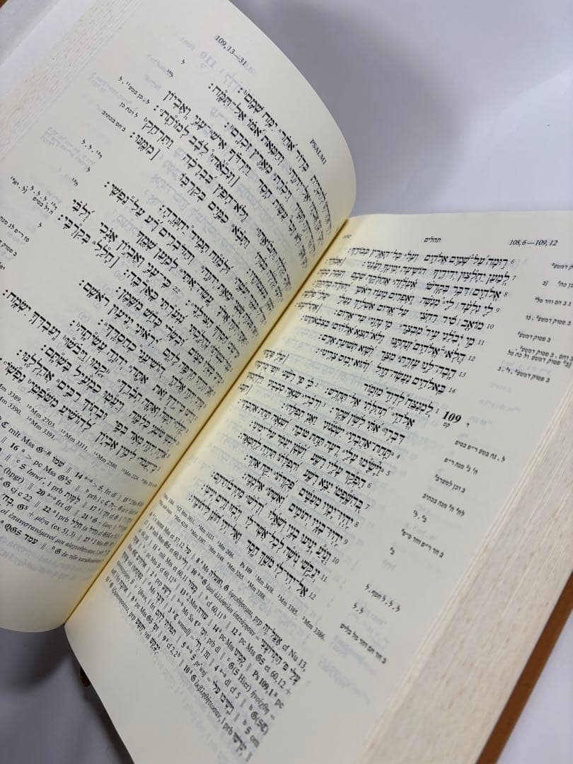 Biblia Hebraica ビブリアヘブライカ　ヘブライ語　聖書
