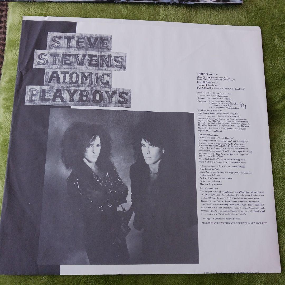 Steve Stevens Atomic Playboys US盤レコード