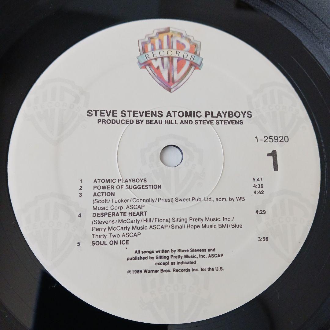 Steve Stevens Atomic Playboys US盤レコード