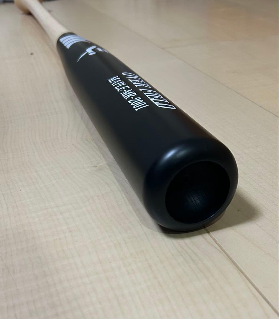 【新品未使用】硬式木製バット　MRバット　グラスファイバー加工　メイプル　BFJ