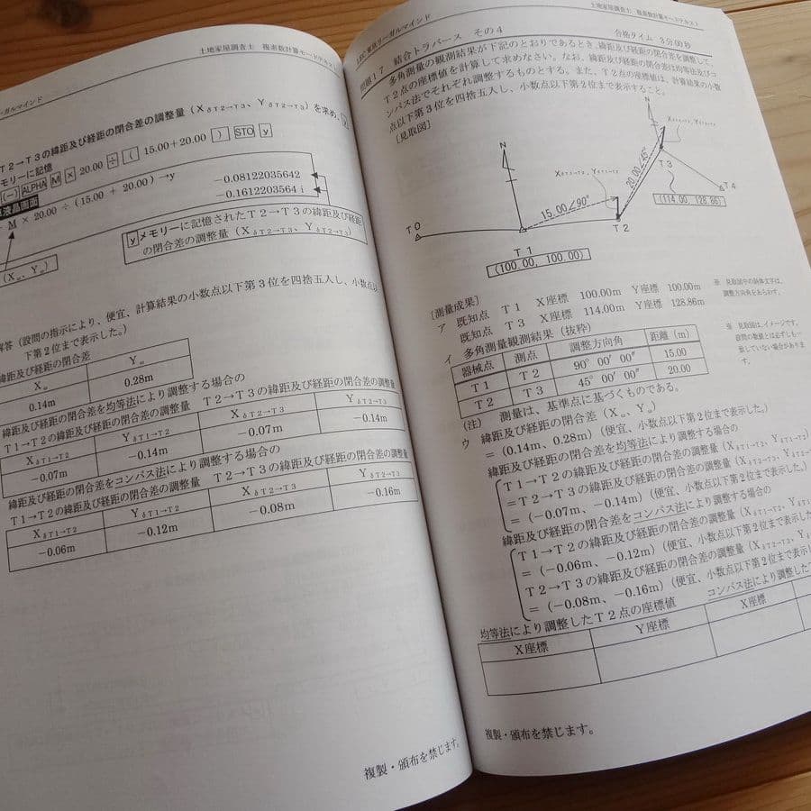 LEC　土地家屋調査士 2023 計算特訓テキスト