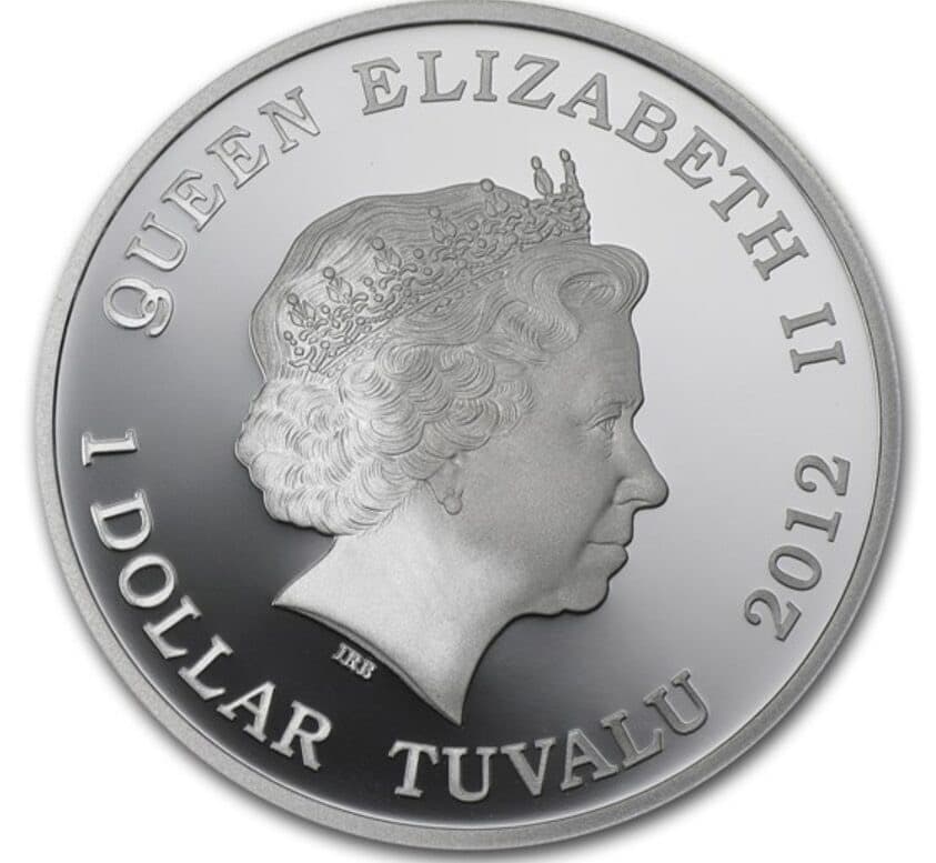 2012年 パースミント ドラゴンズ オブ レジェンド 銀貨1オンス プルーフ